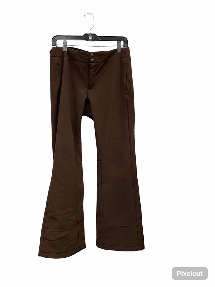 The North Face Size L Brown Insulated Fleece Lined Athletic Pants