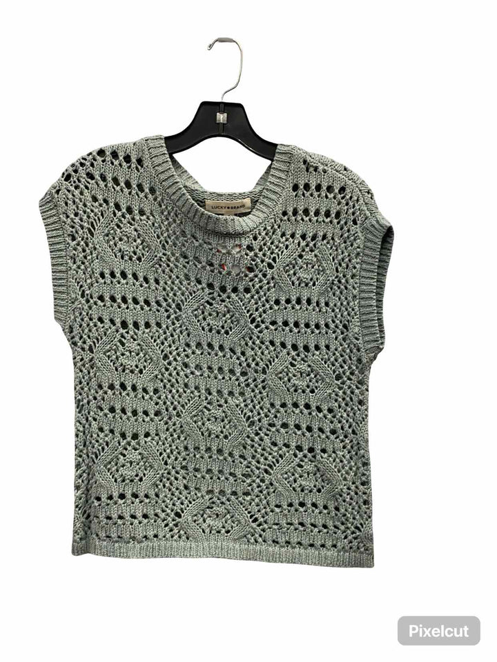 Lucky Brand Size XS Green Sweater