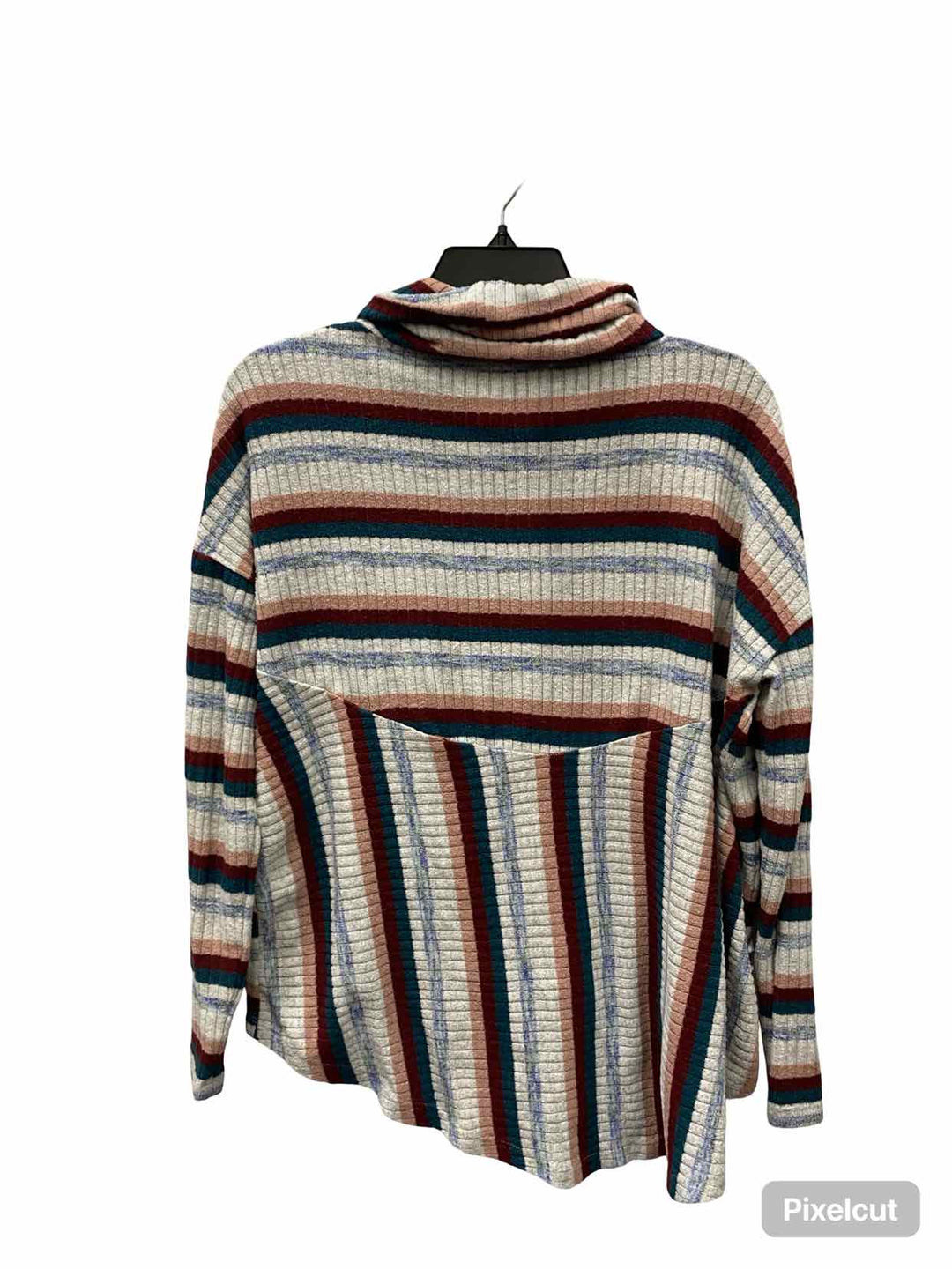 Anthropologie Size XXS Blue Red Striped Long Sleeve Shirts