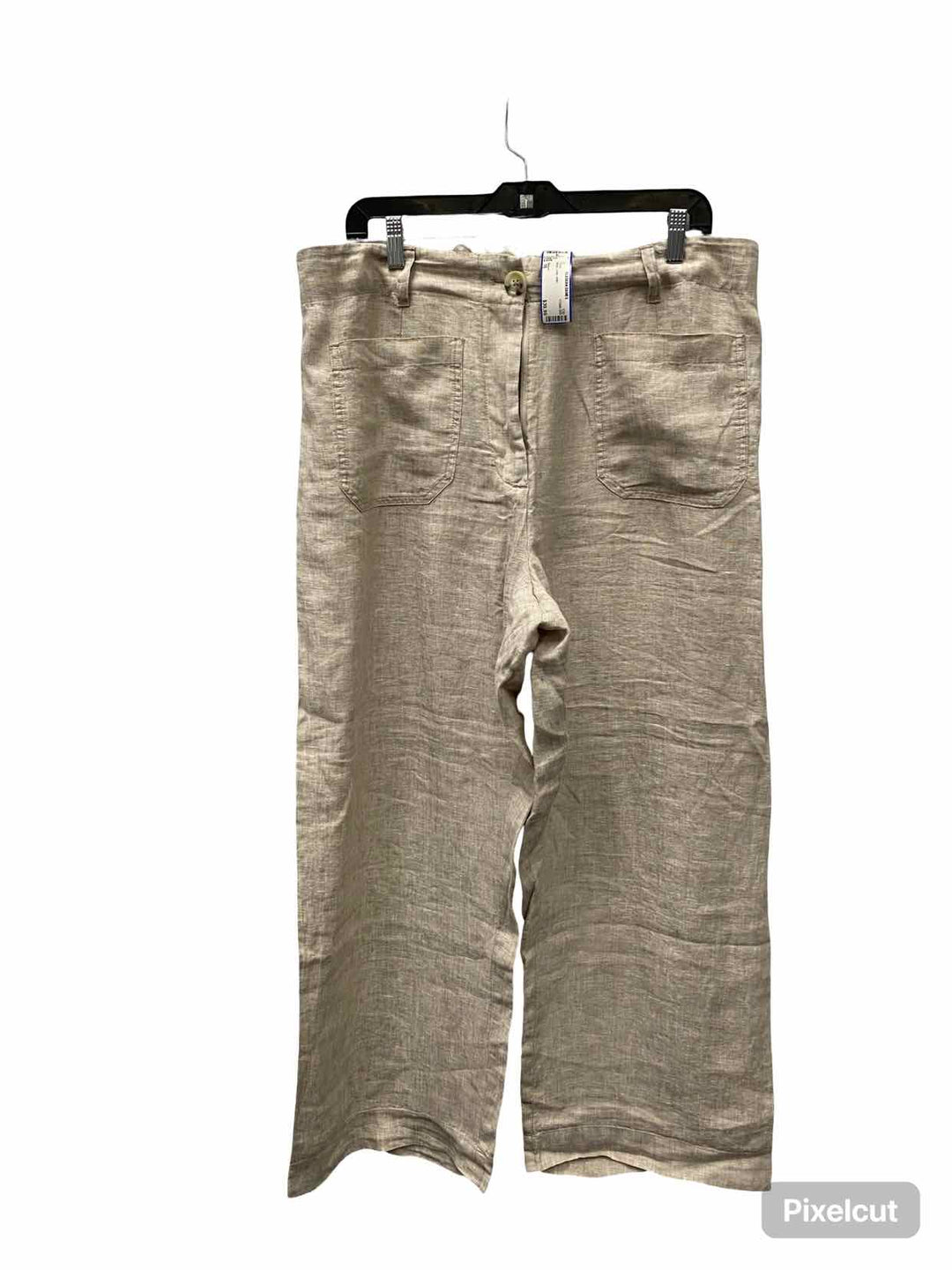 Quince Size 16 Beige Linen Pants