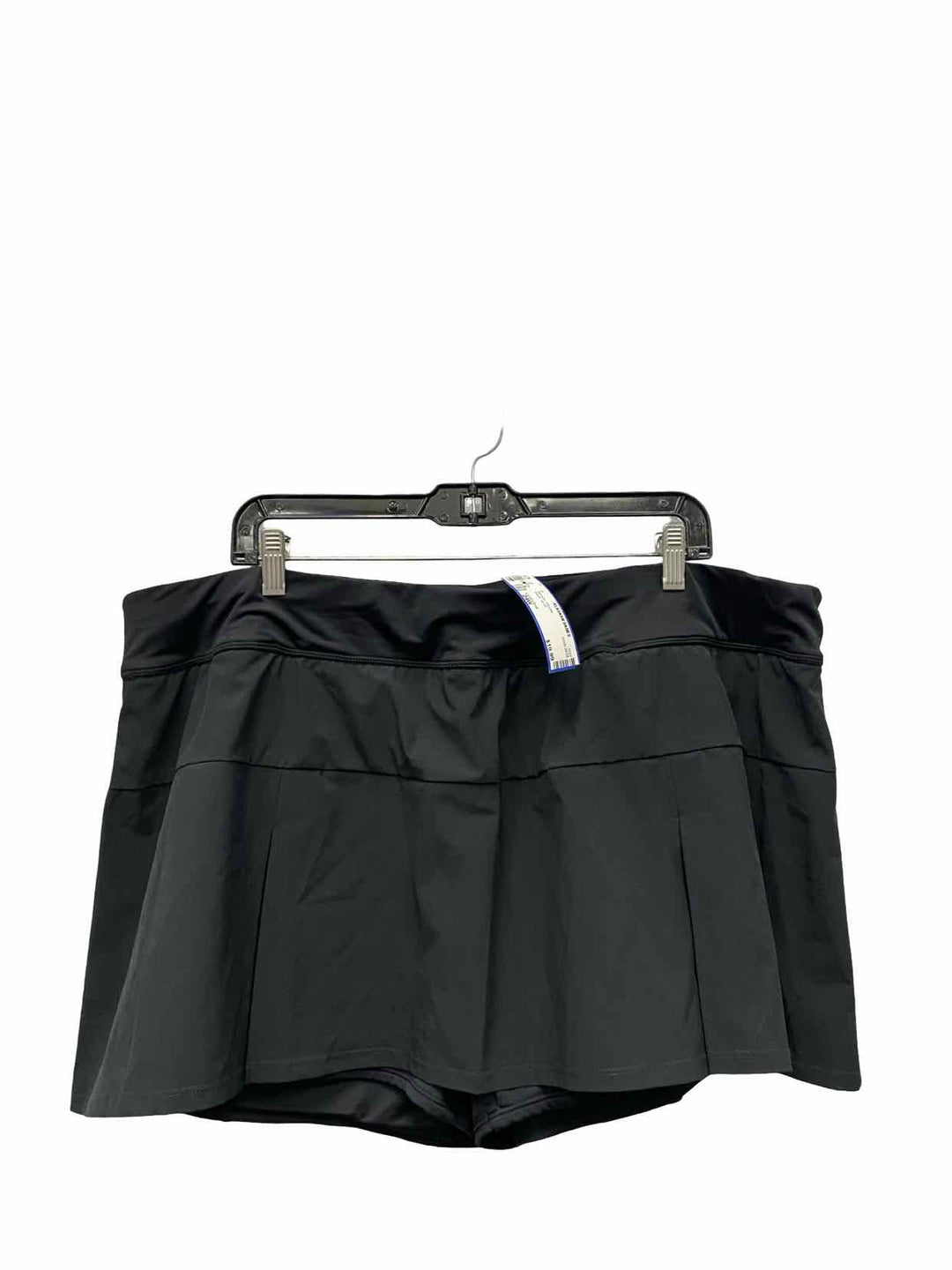 Land's End Size 24W Black Athletic Shorts