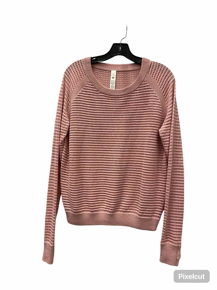 Lululemon Size L Pink Sweater