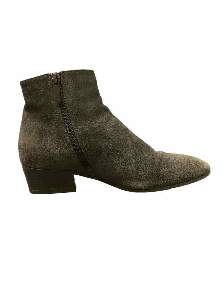 Aquatalia Shoe Size 6.5 Gray Suede Boots(Ankle)