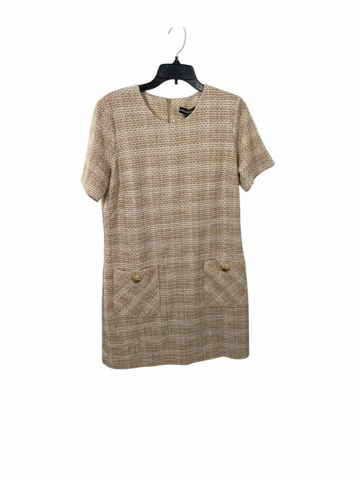 Halston Size 12 Beige light pink Dress