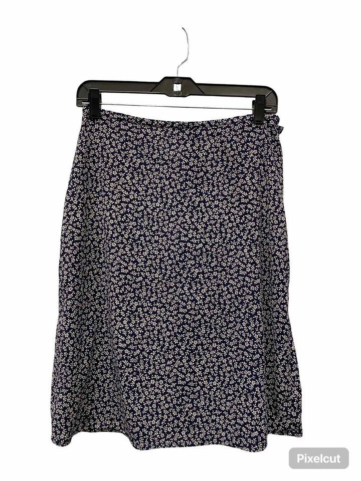 The Limited Size 6 Blue Floral Skirt