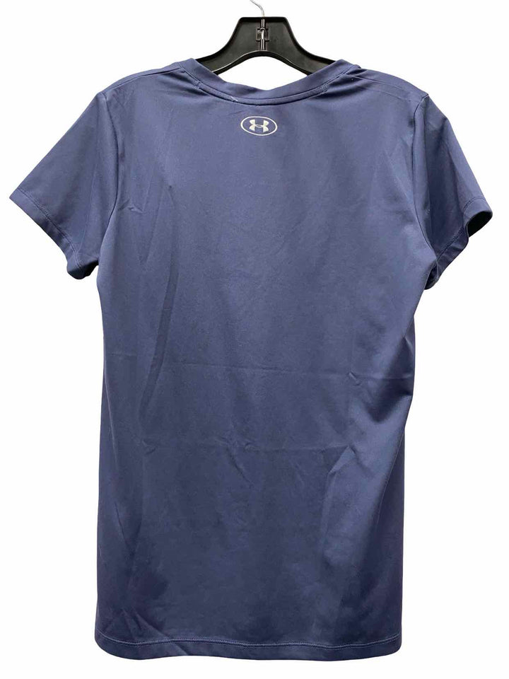 Under Armour Size M Blue Athletic Short Sleeve