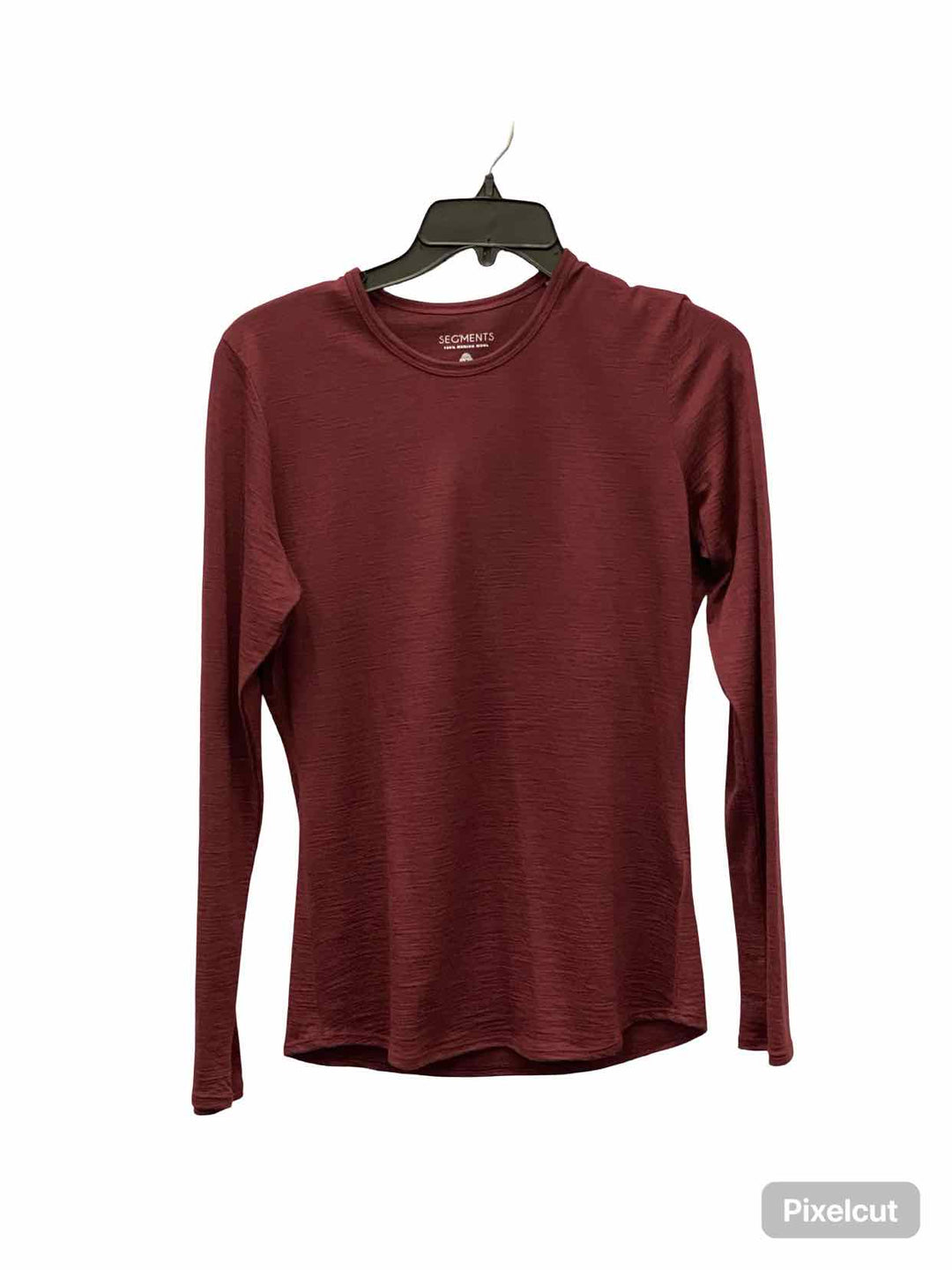 Segments Size S Red Merino Wool Long Sleeve Shirts