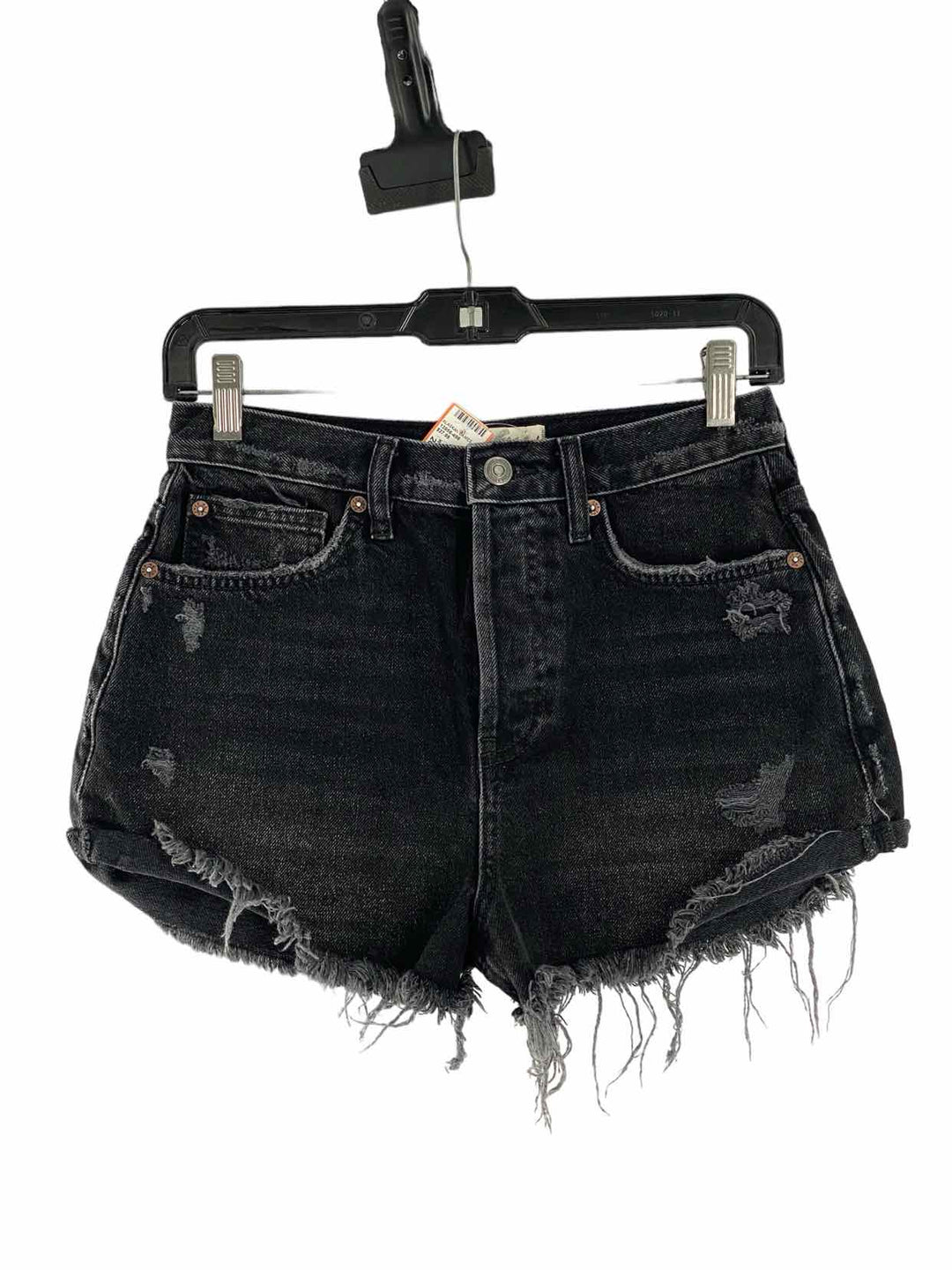 We the Free Size 26 Black Denim Shorts