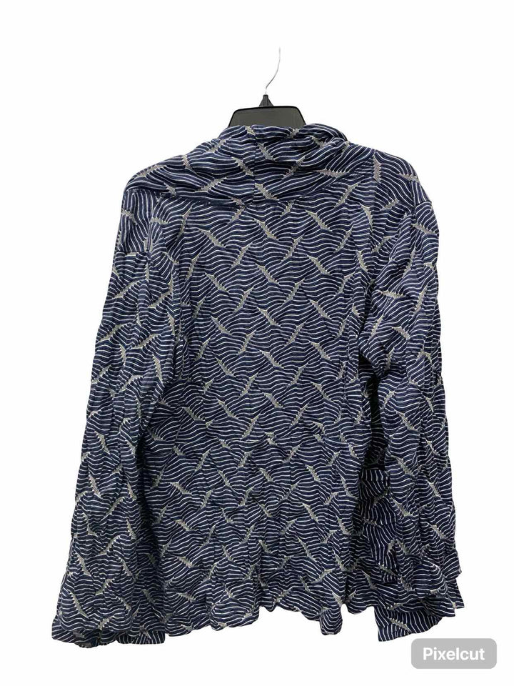 Komili Size L Blue 100% cotton Jacket