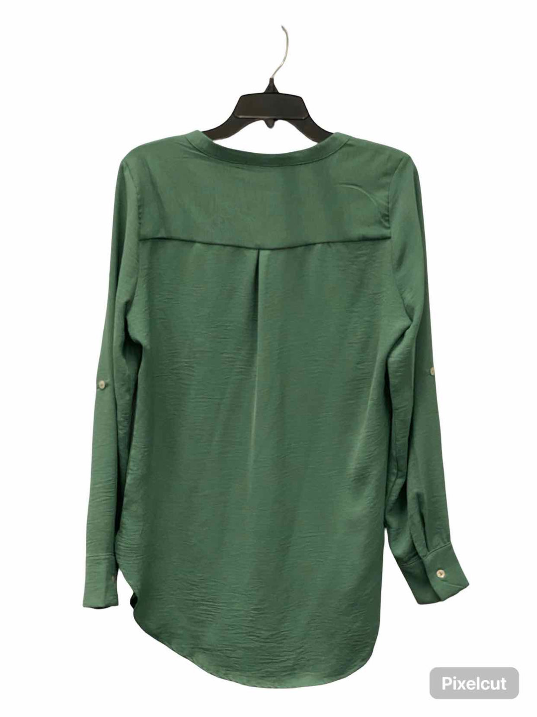 Retrology Size S Green Long Sleeve Shirts