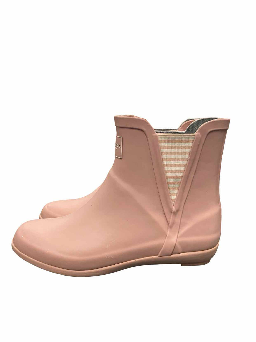 London Fog Shoe Size 8 Pink Piccadilly Rain Boots(Ankle)