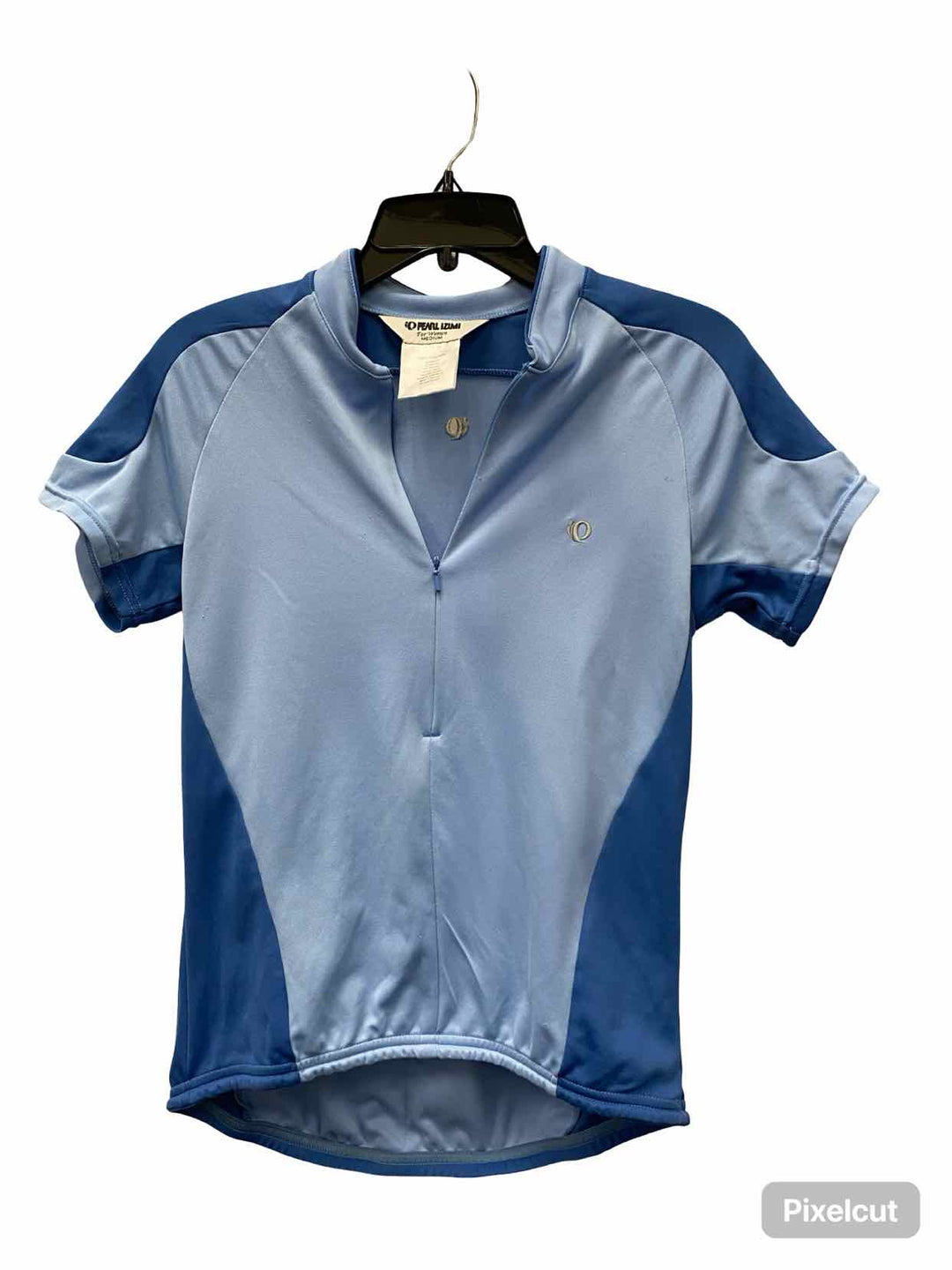 Pearl Izumi Size M Blue Athletic Short Sleeve