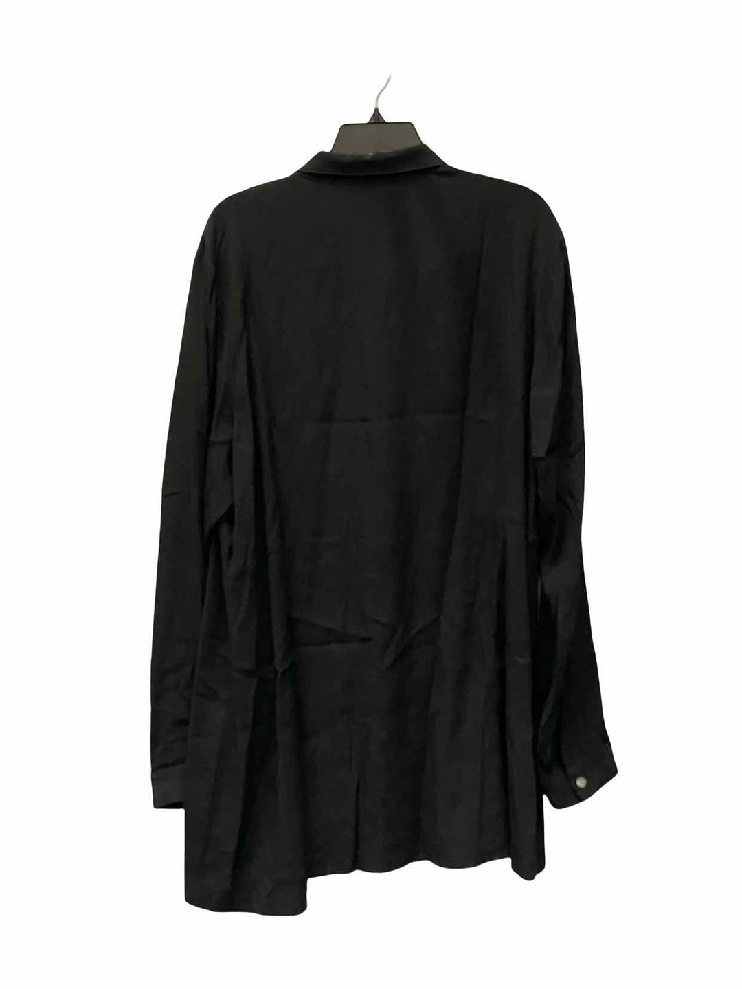 J Jill Size XL Black Long Sleeve Shirts
