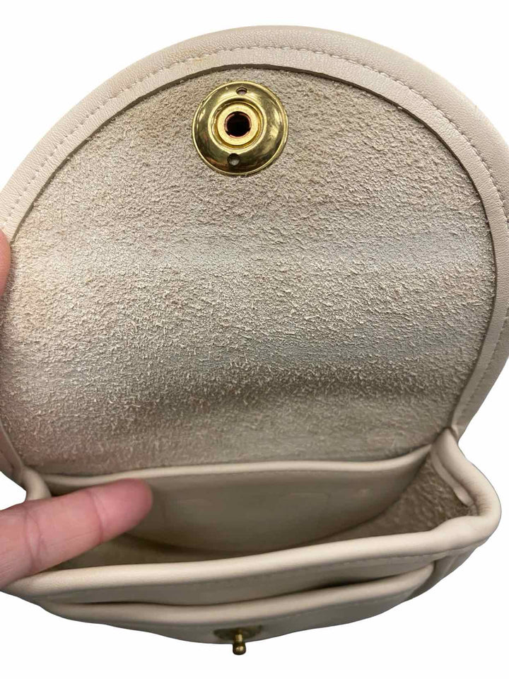 Vintage COACH Bone Leather  Mini Belt Bag  Convertible Convertible Crossbody Bag