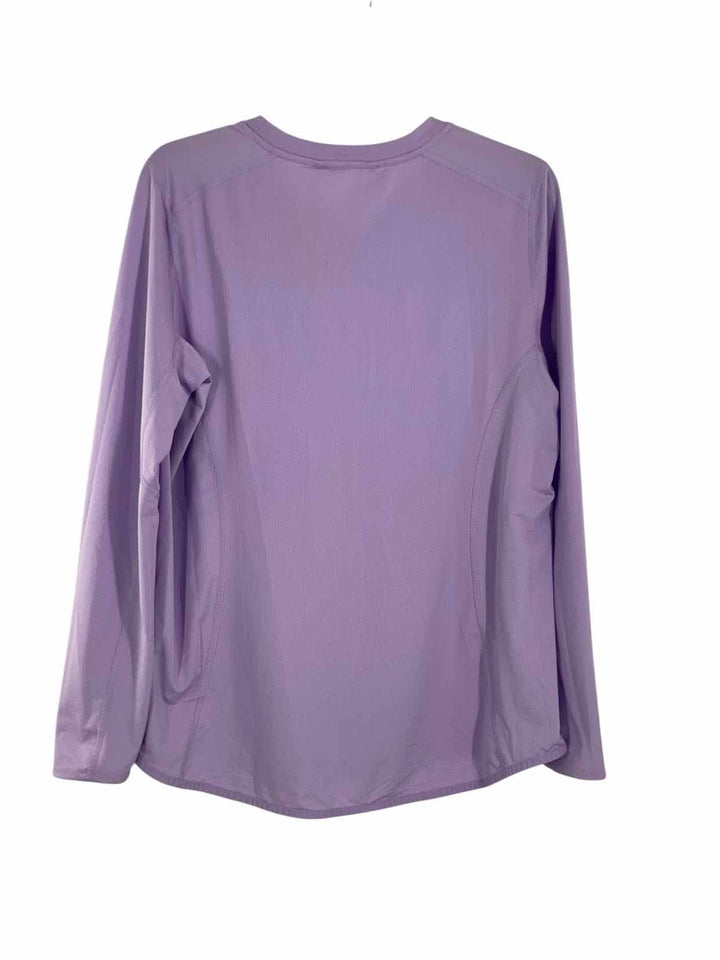 Duluth Trading Size L Purple Athletic Long Sleeve