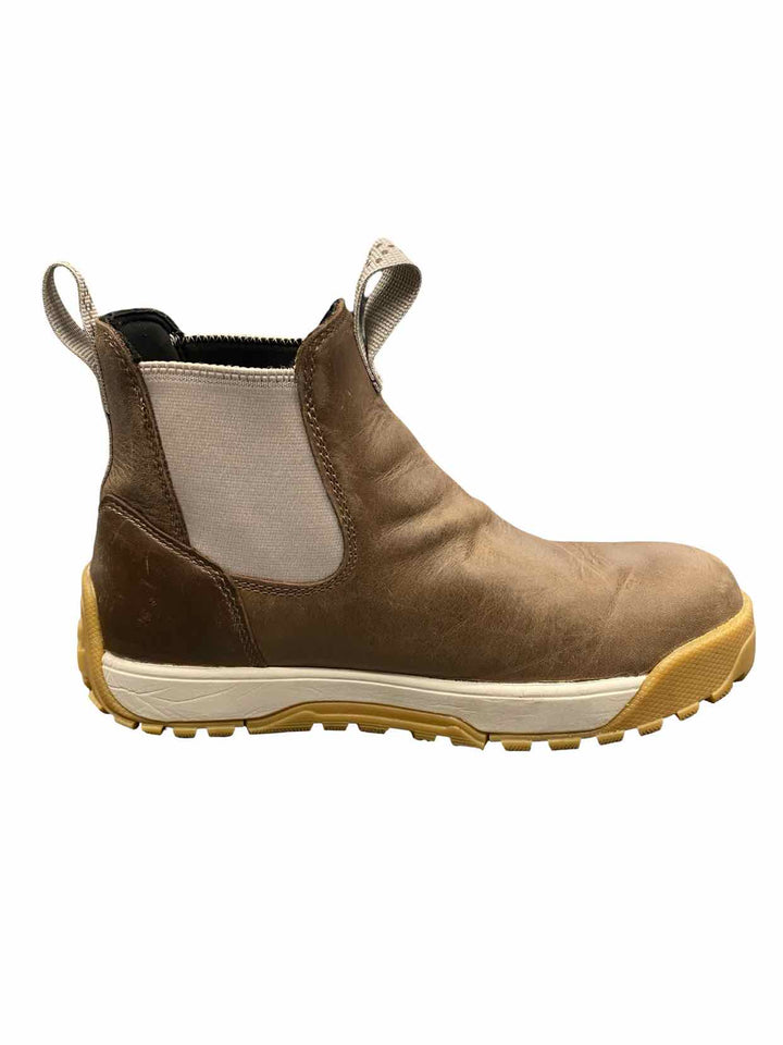 XtraTuf Shoe Size 6 Brown Leather Deck Boots(Ankle)