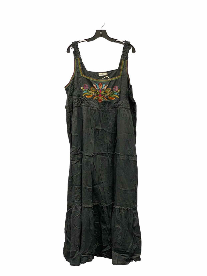 Natural Life Size XXL Gray 100% cotton Dress