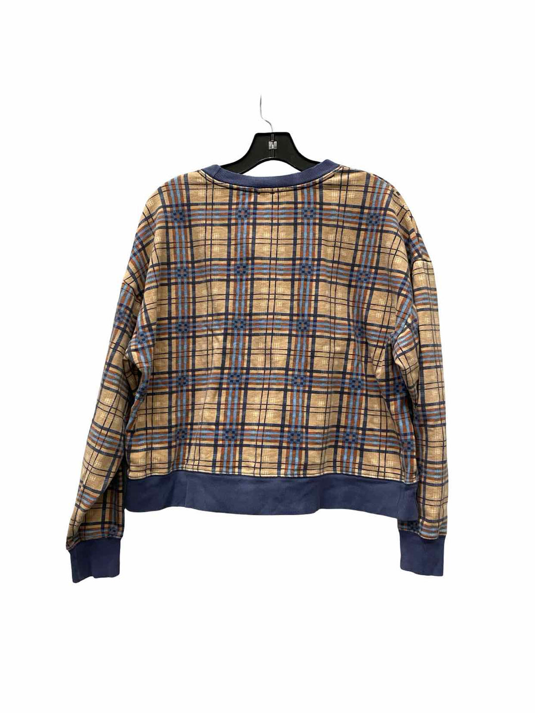 Maeve Size M Beige Multi Horses Sweater