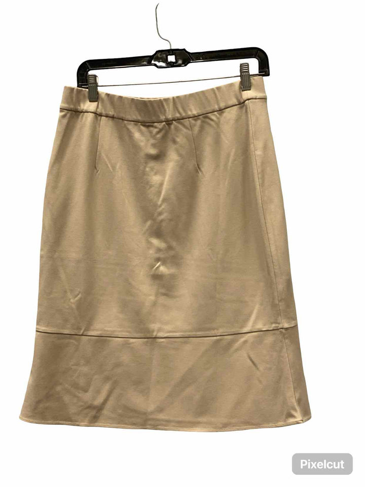 Isaac Mizrahi Live! Size S Tan Skirt