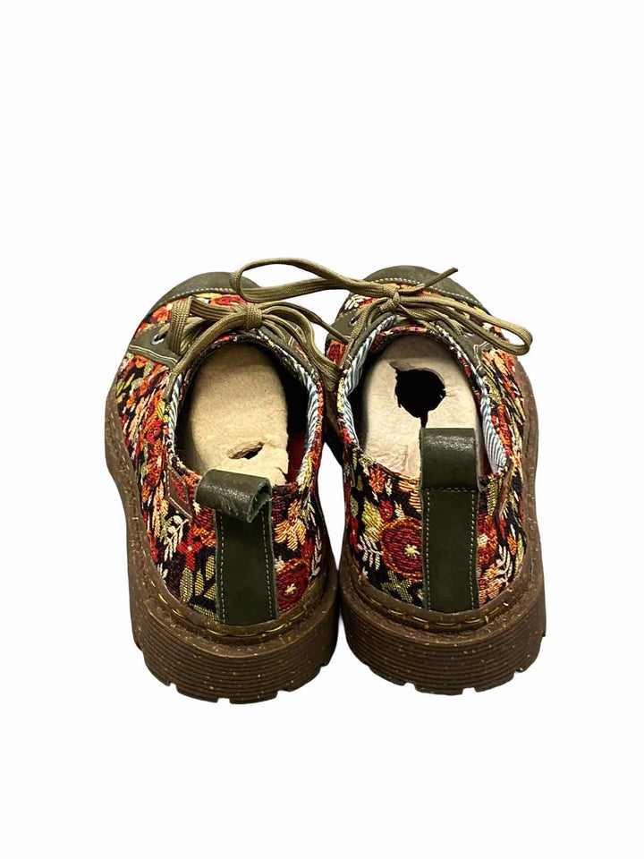 Moshi Boots Shoe Size 43 Dark Green Floral Sneakers