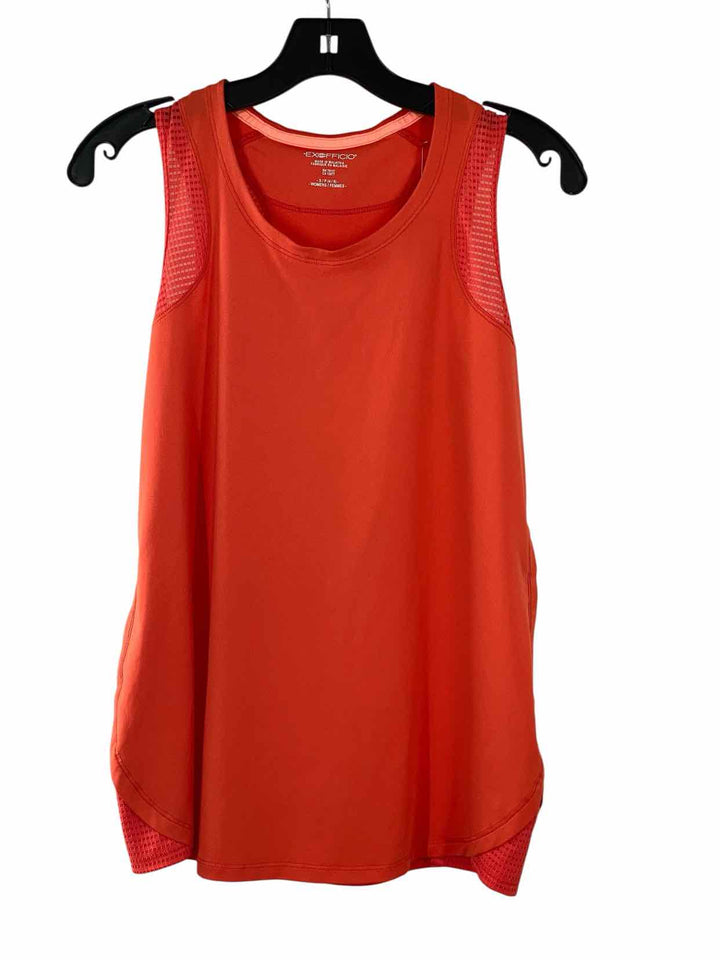 Exofficio Size S Orange Athletic Tank Top