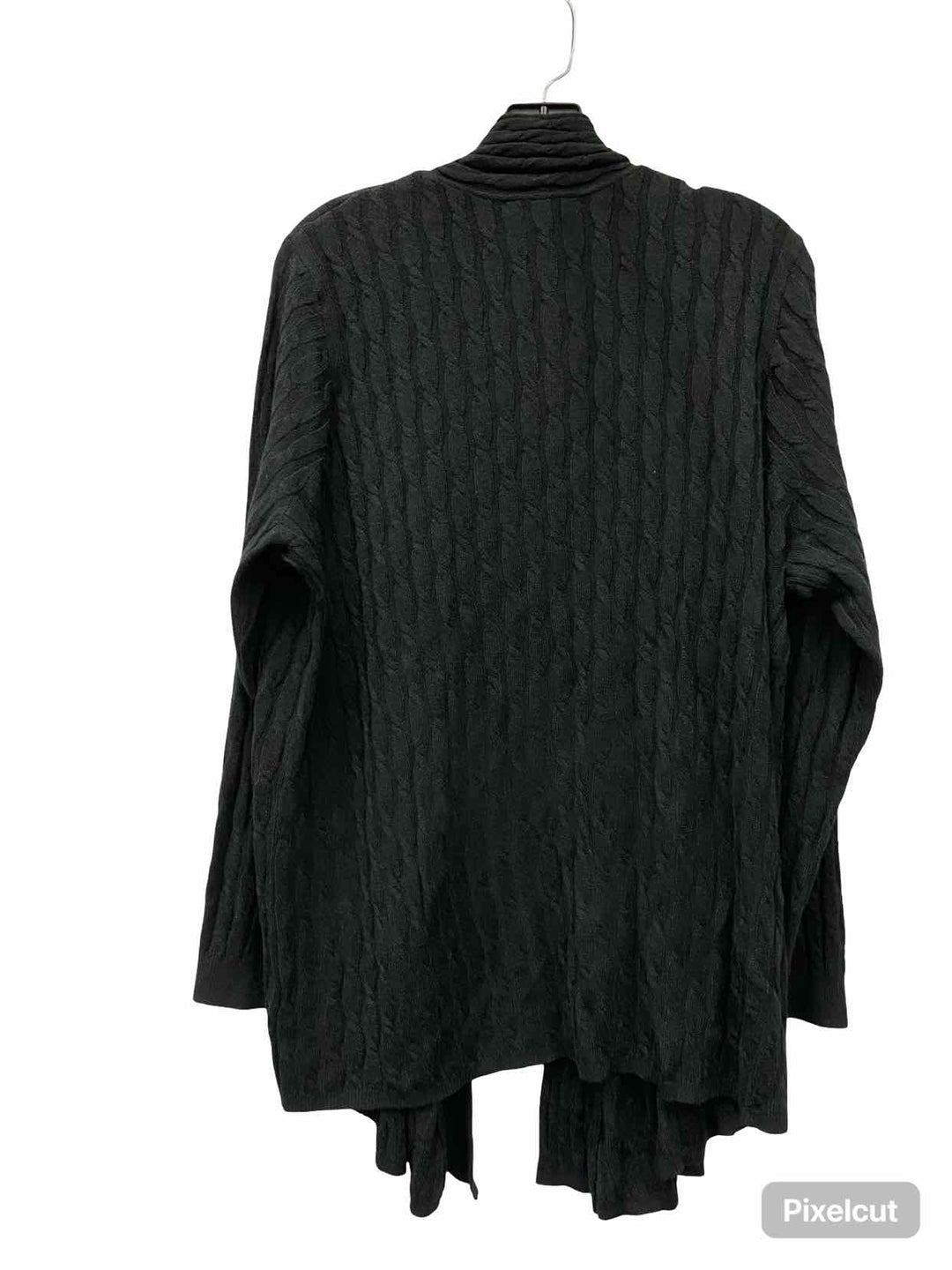 Women Within Size M Black Sweater