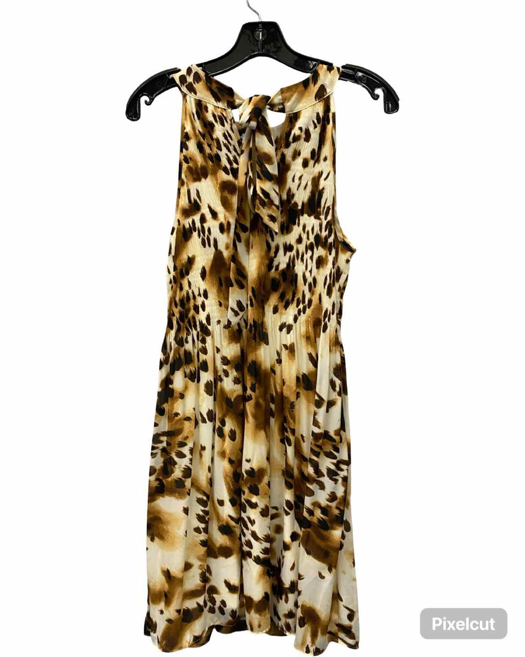 Ninety Clothing Co. Size S Brown Print Dress