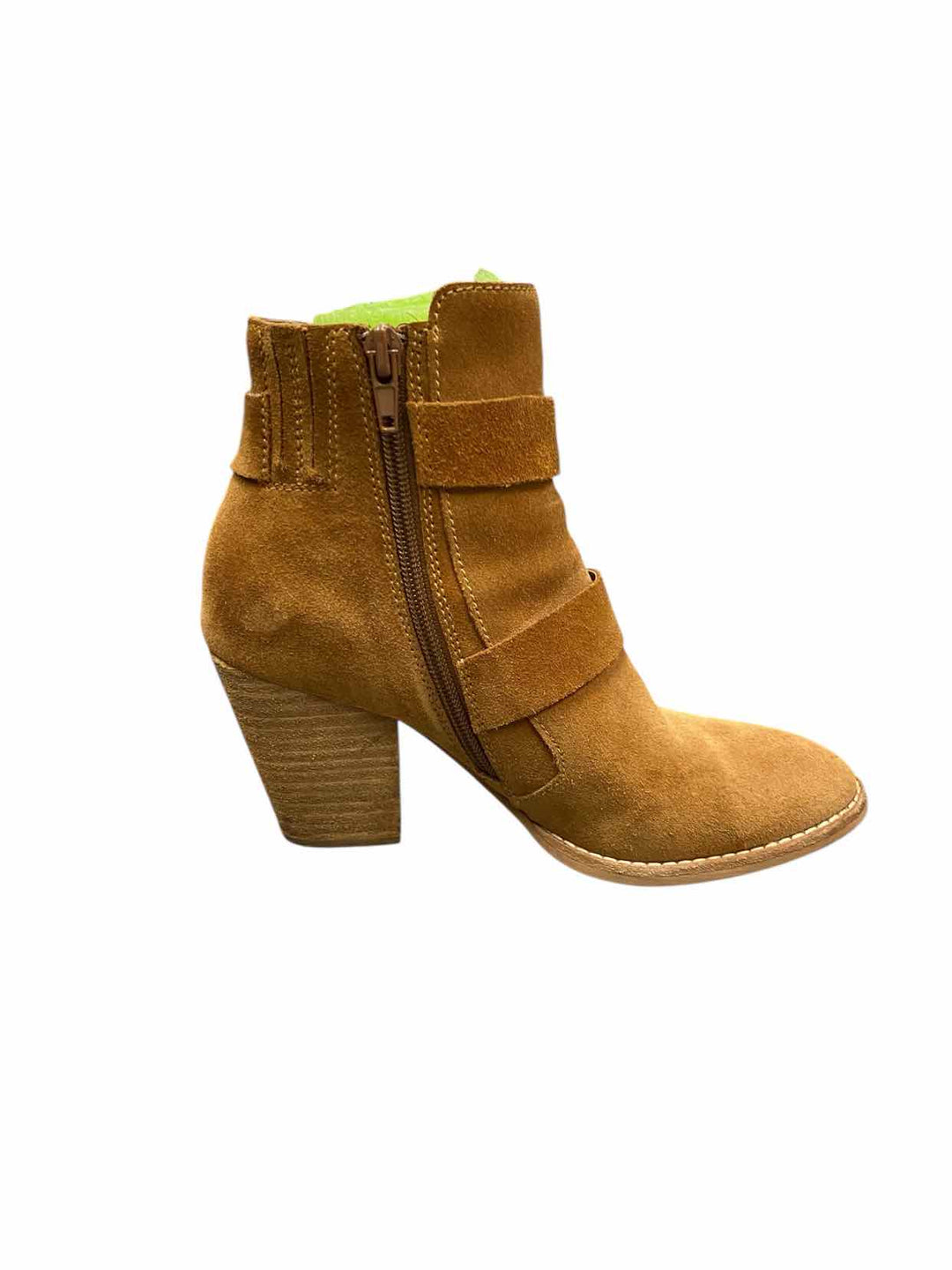 Jeffrey Campbell Shoe Size 7.5 Brown Leather Boots(Ankle)