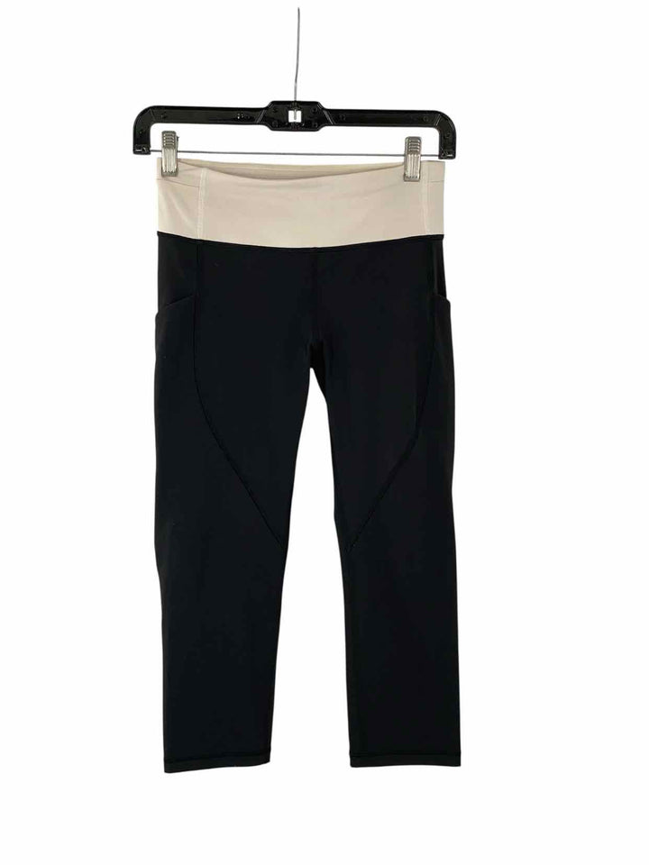 Lululemon Size 4 Black White Athletic Pants