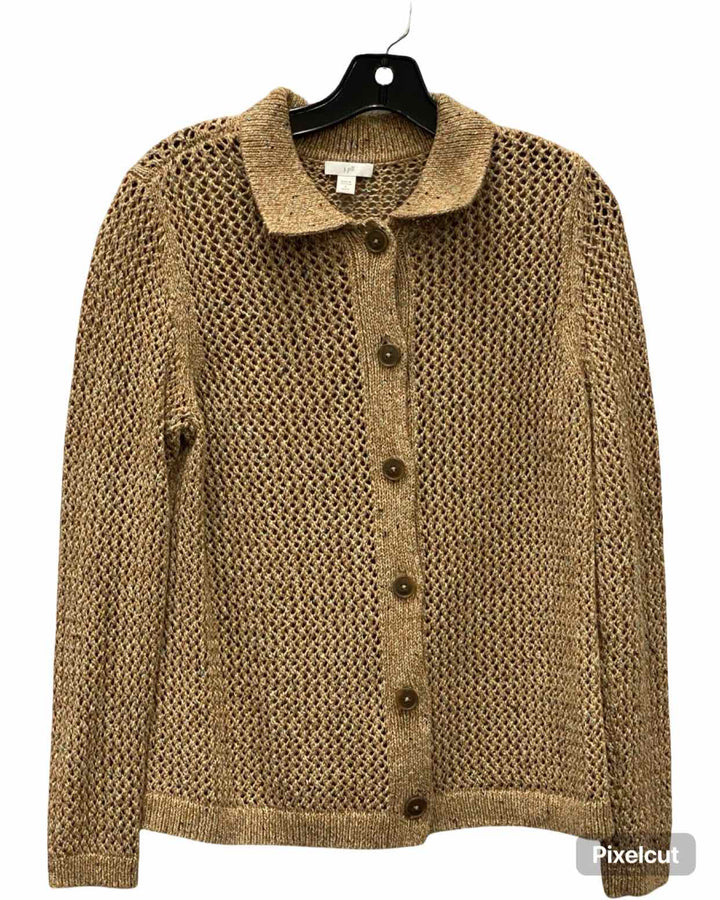 J Jill Size S Brown Sweater