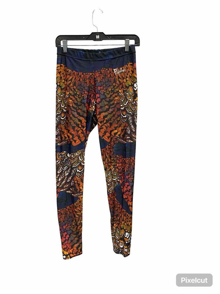 Fishe Wear Size L Brown Print Athletic Pants