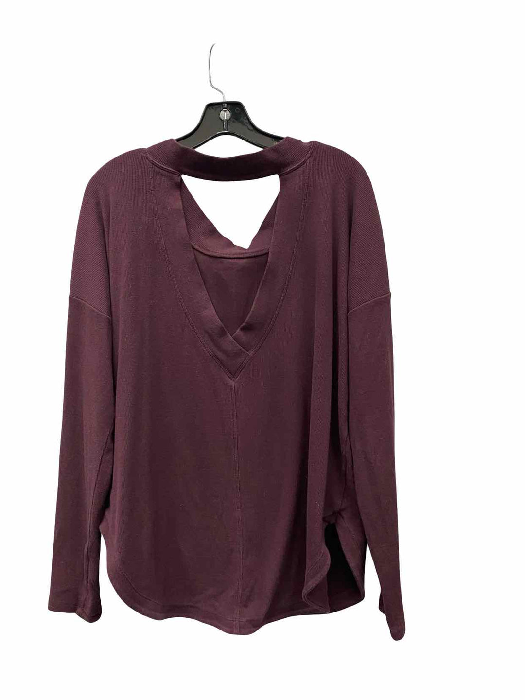 Athleta Size L Plum Long Sleeve Shirts