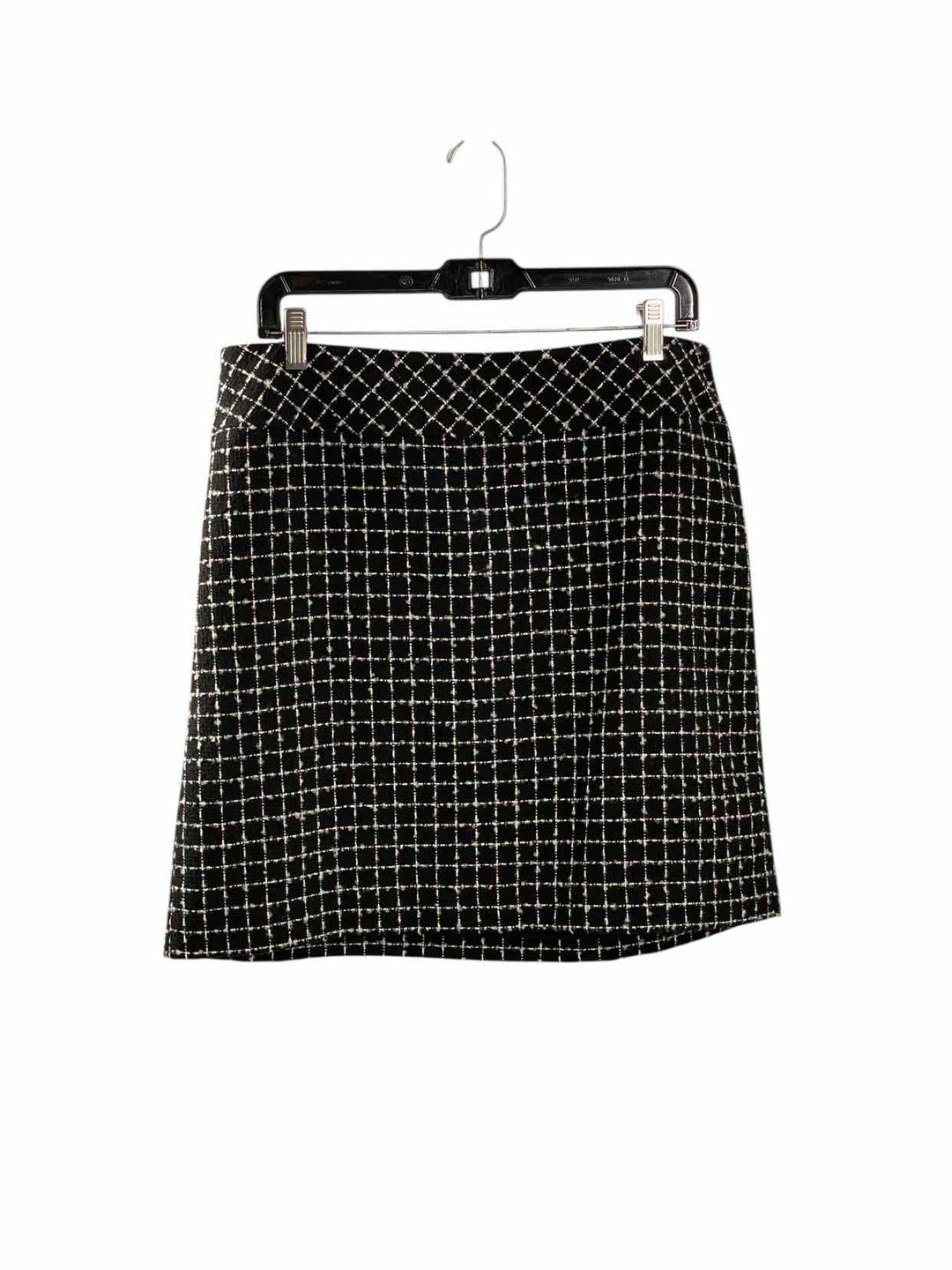 Loft Size 14 Black White Print Skirt