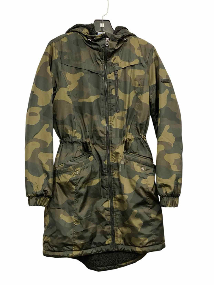 Lucy Brand Size S Green camo print Coat(Long)