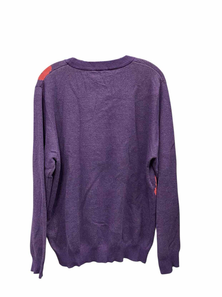 Unknown Brand Size XL Purple Pink 55% Cotton Sweater