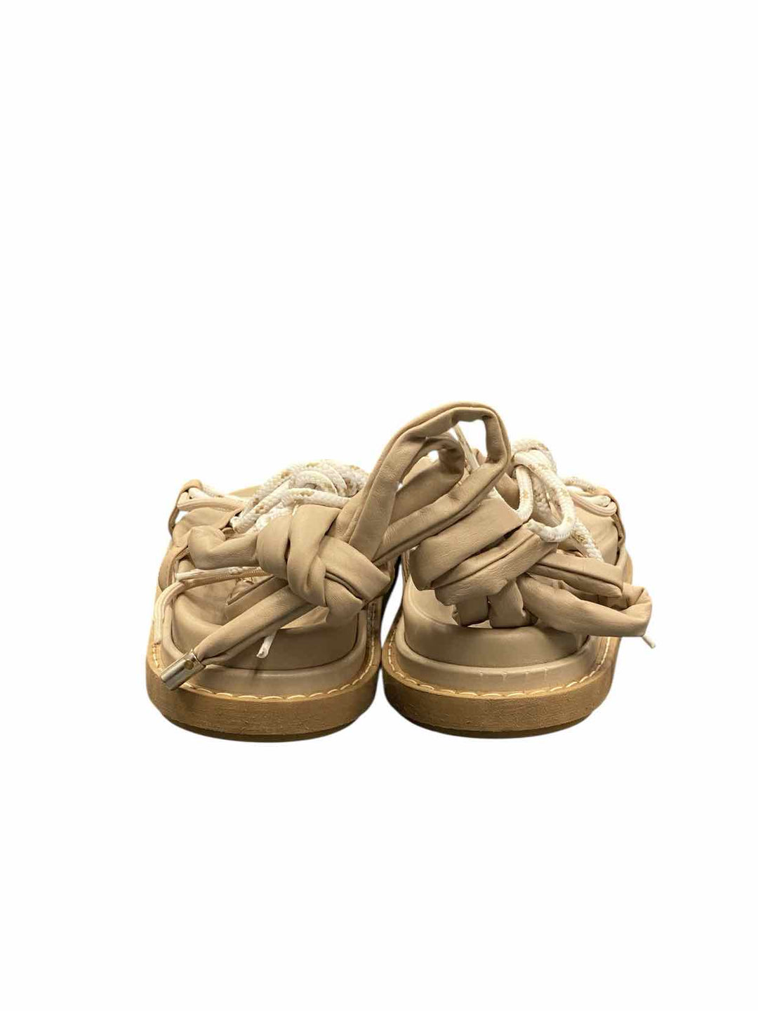 Alohas Shoe Size 39 Tan Leather Sandals