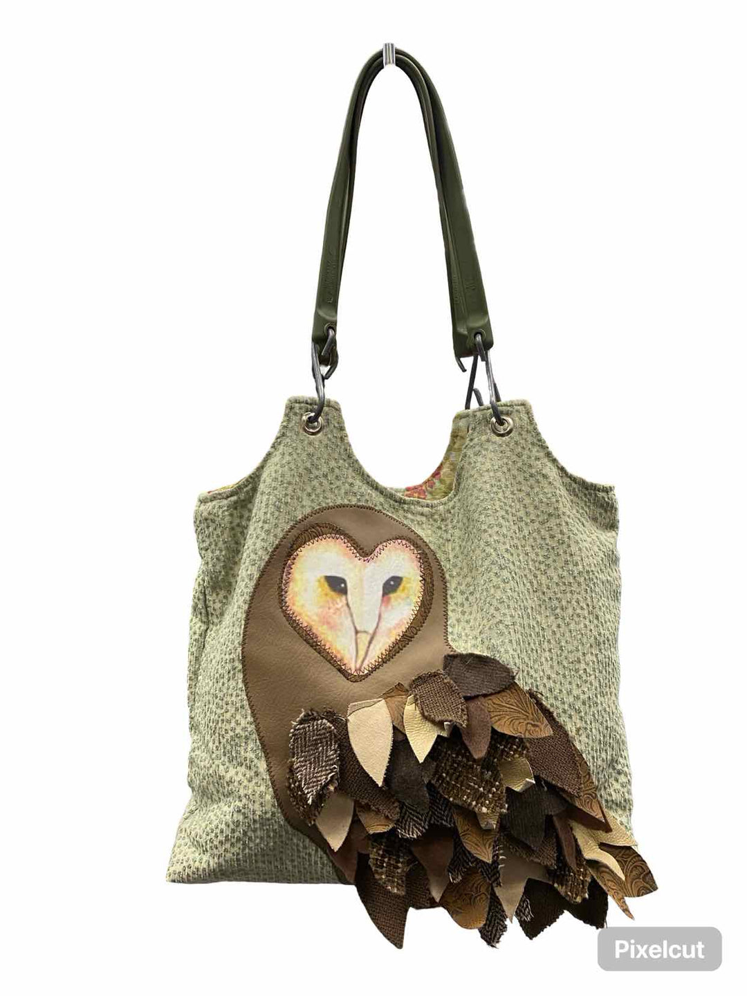 Tailfeathers Jewelry (Etsy) Green Handcrafted Purse