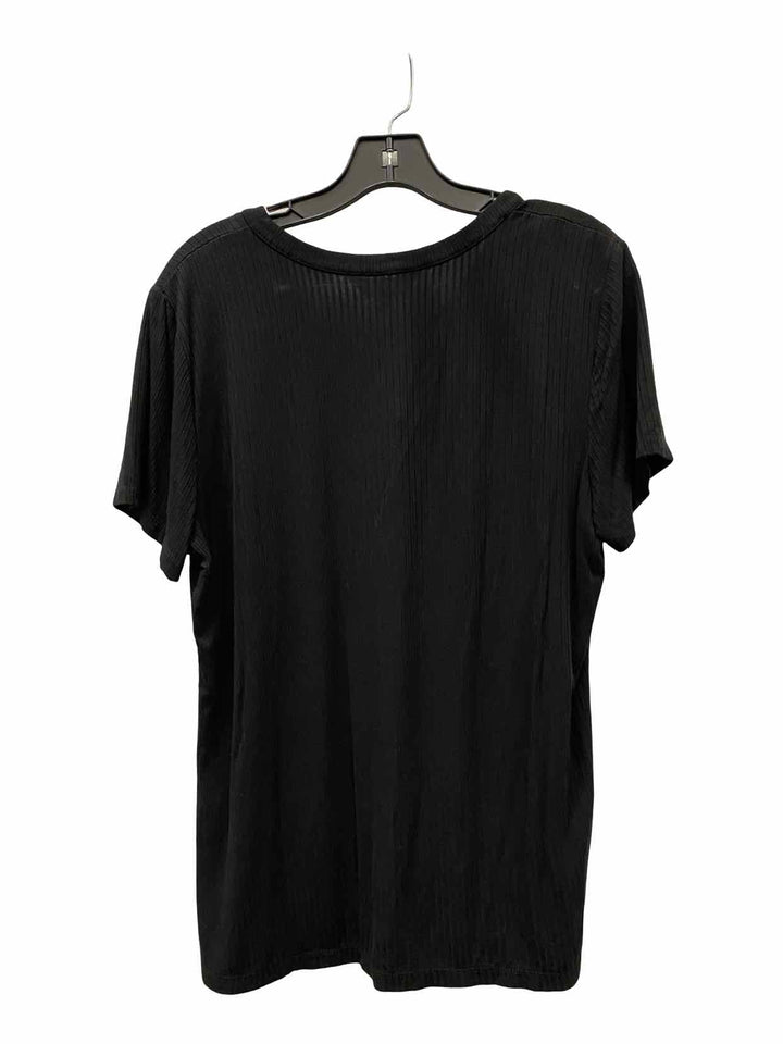 Market & Spruce Size XXL Black Short Sleeve Shirts