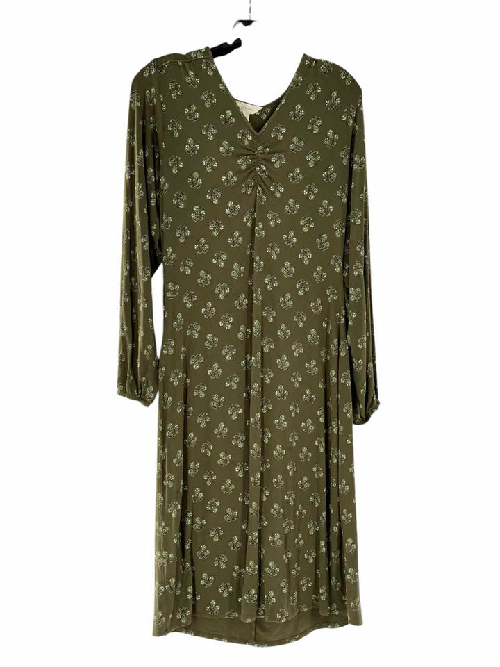 per una Size 8 Green Floral Dress