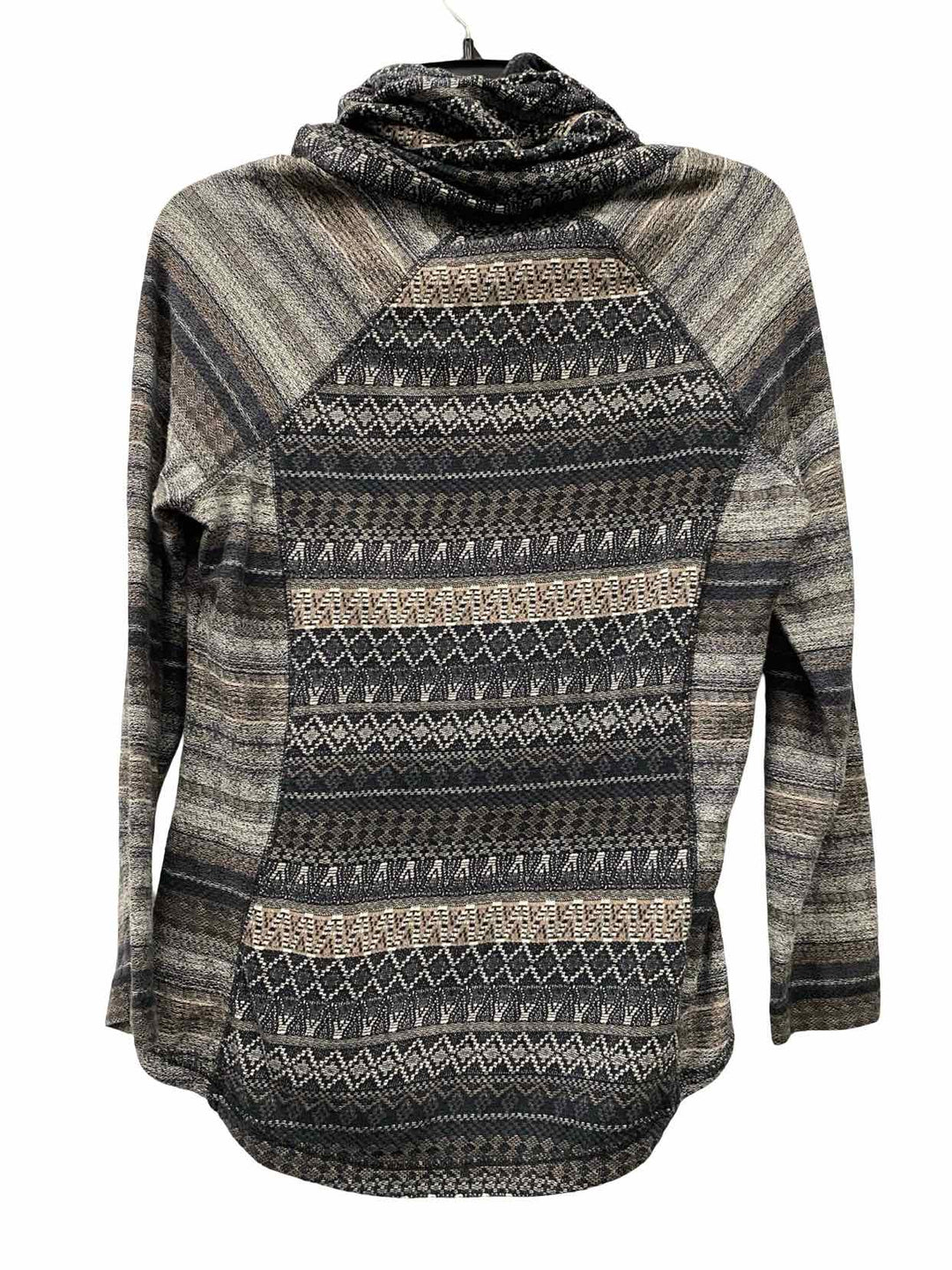 Woolrich Size S Grey & Black 100% cotton Sweatshirt