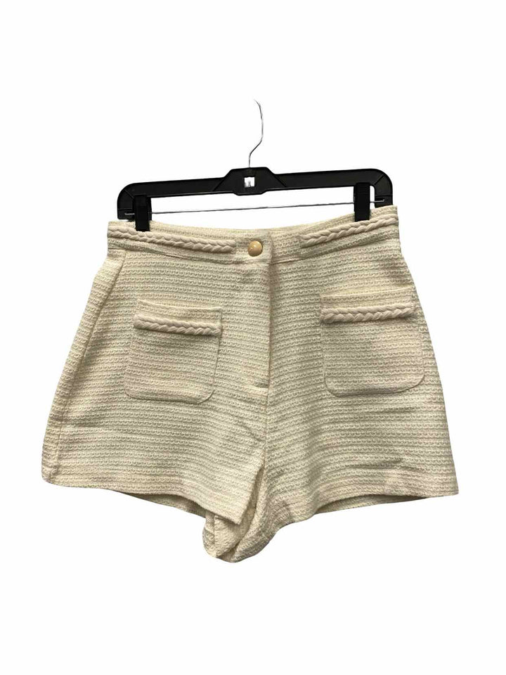 Easy Clothes Size L Cream Shorts