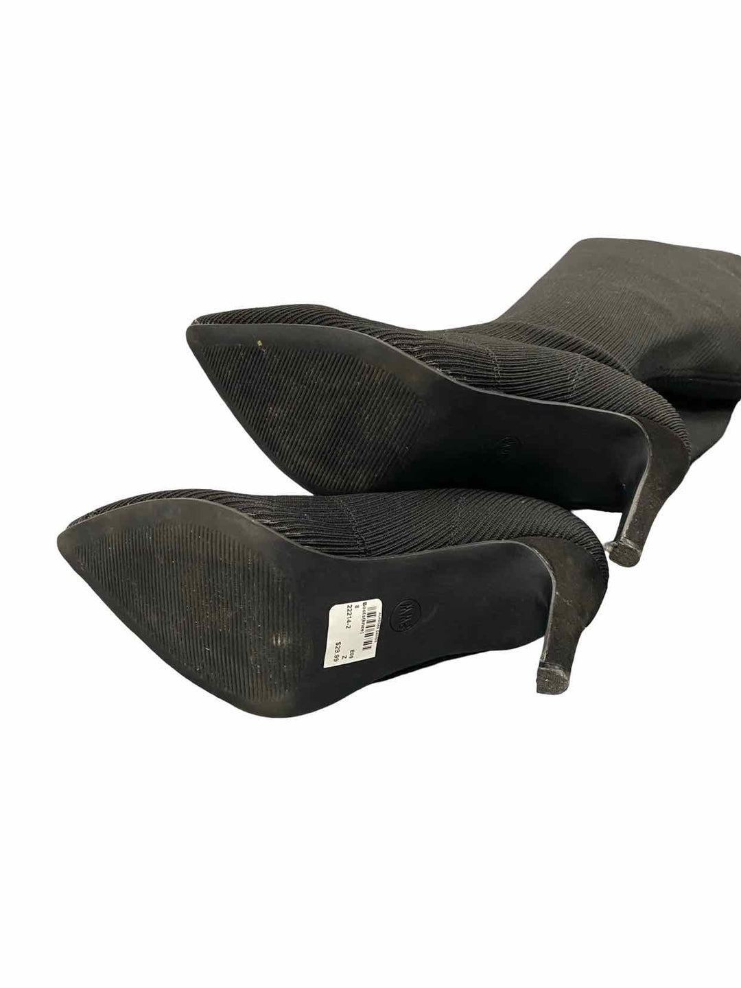 Unknown Shoe Size 8 Black Boots(knee)
