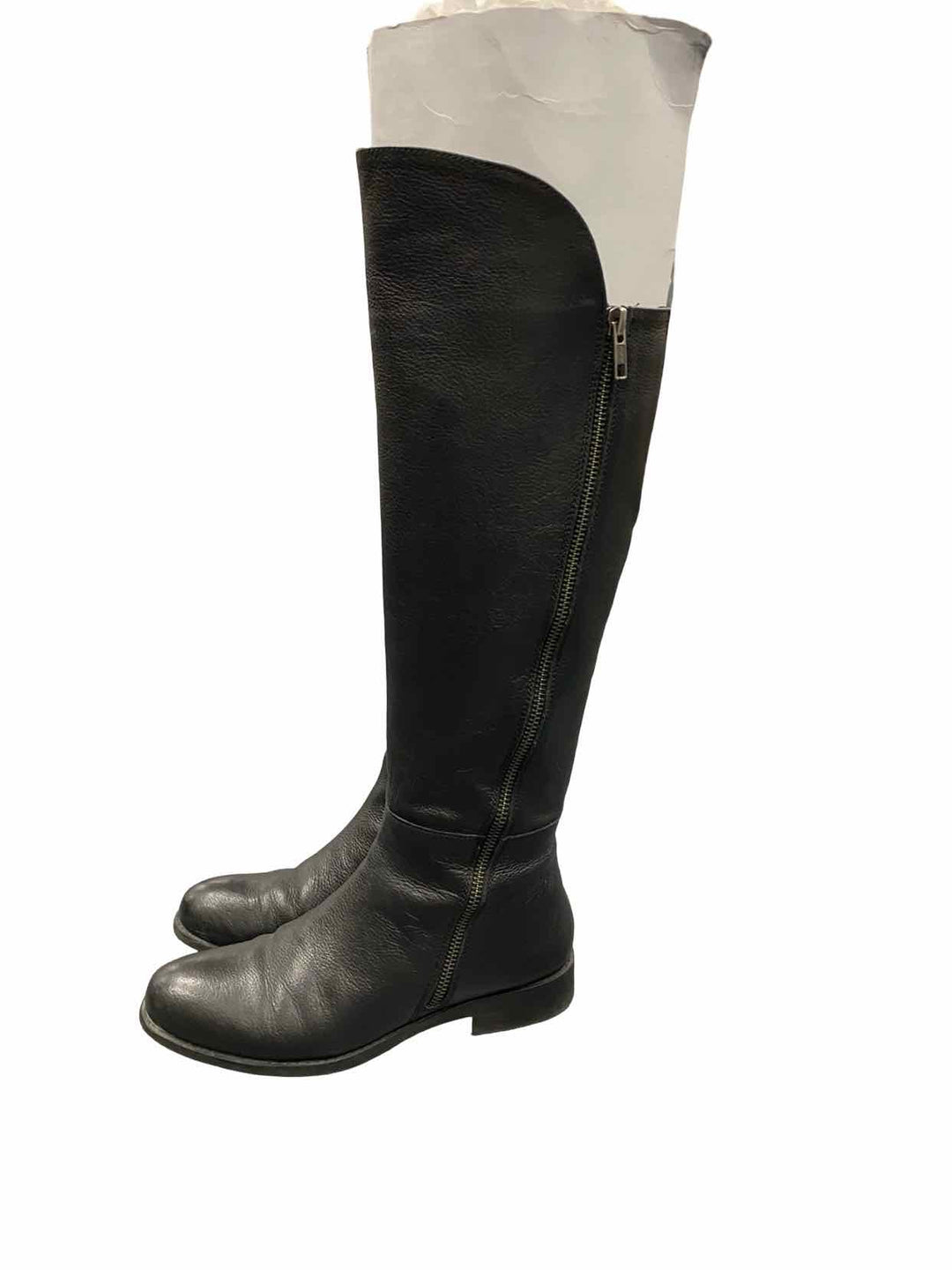 Daniela Mori Shoe Size 36 Black Leather Boots(knee)
