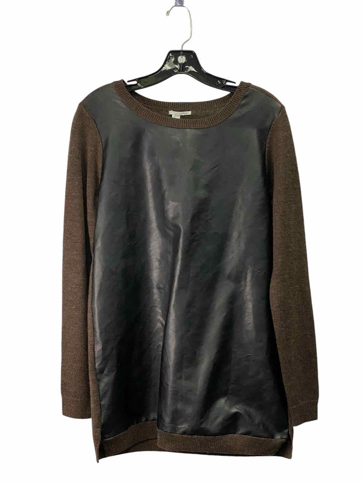 Halogen Size S Brown Black Long Sleeve Shirts