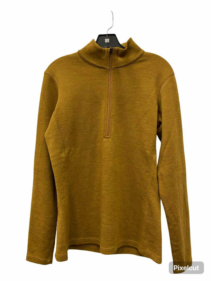 ibex Size M Yellow 100% Merino Wool Jacket (Outdoor)