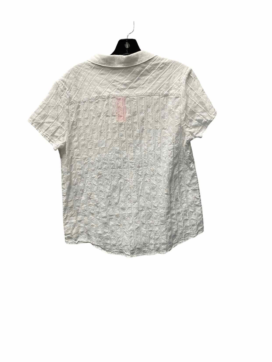 Purnell Size M White Short Sleeve Shirts