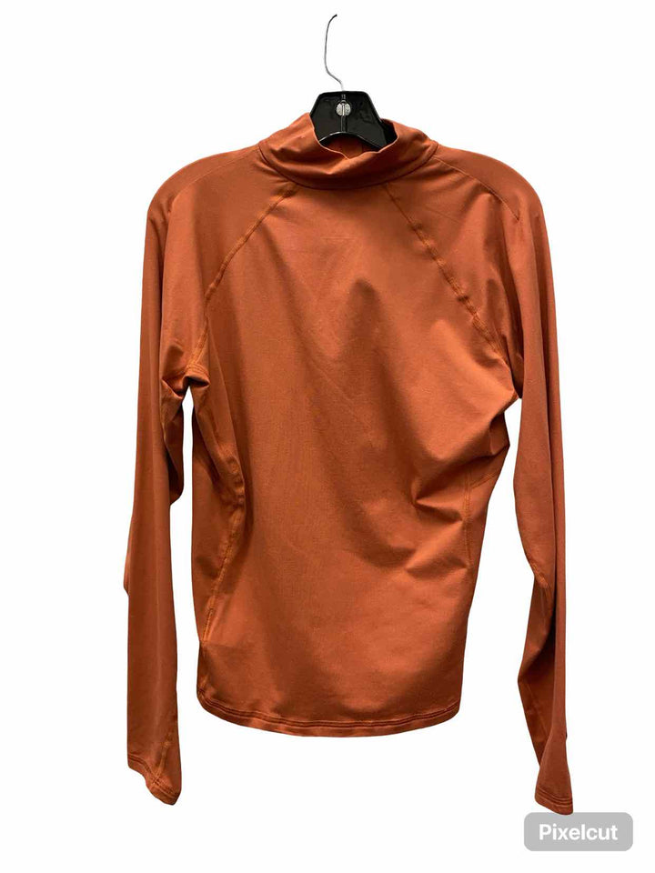 Mountain Hard Wear Size M Orange Athletic Long Sleeve
