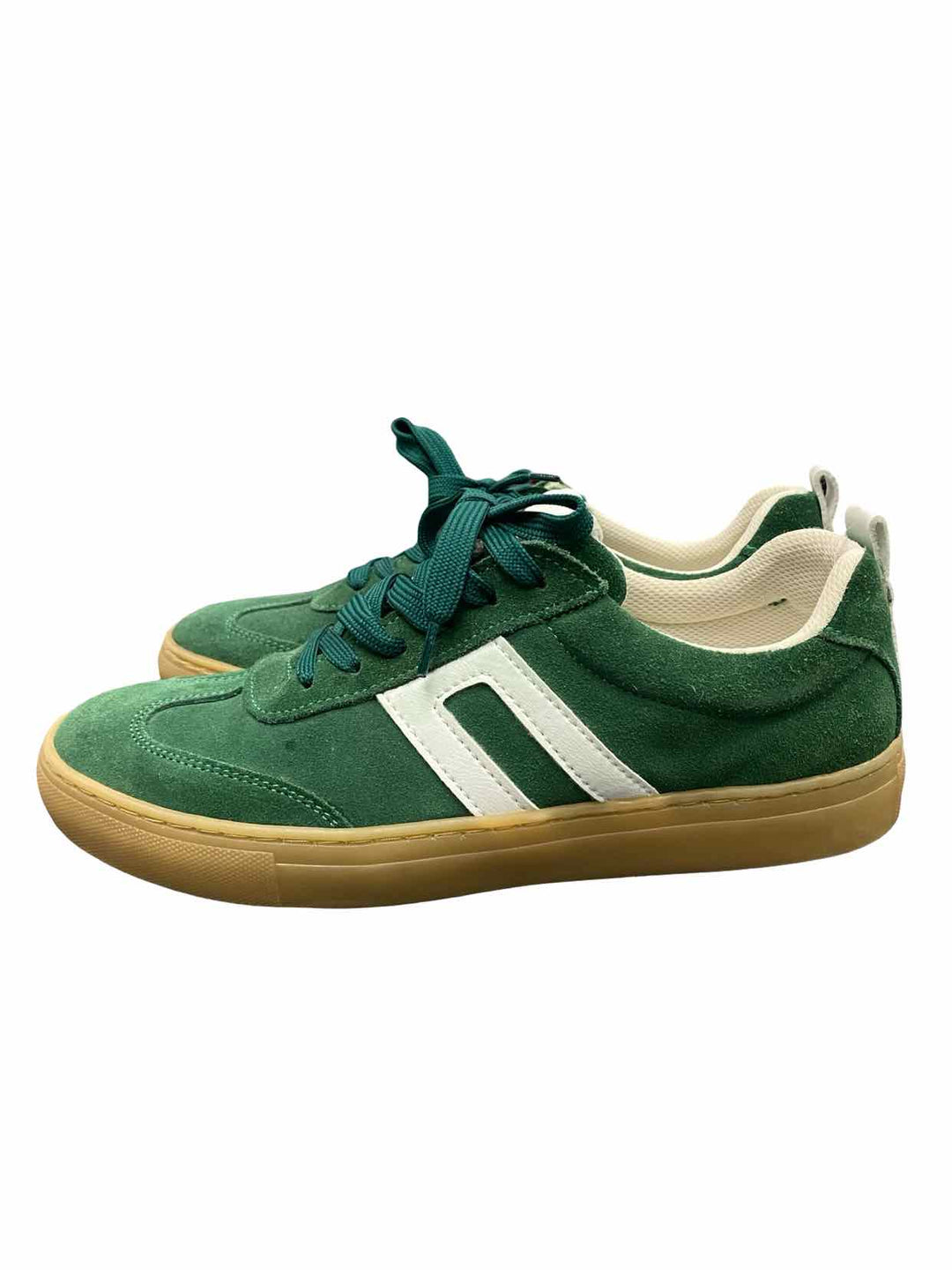 Cruza Shoe Size 39 Green Suede Sneakers