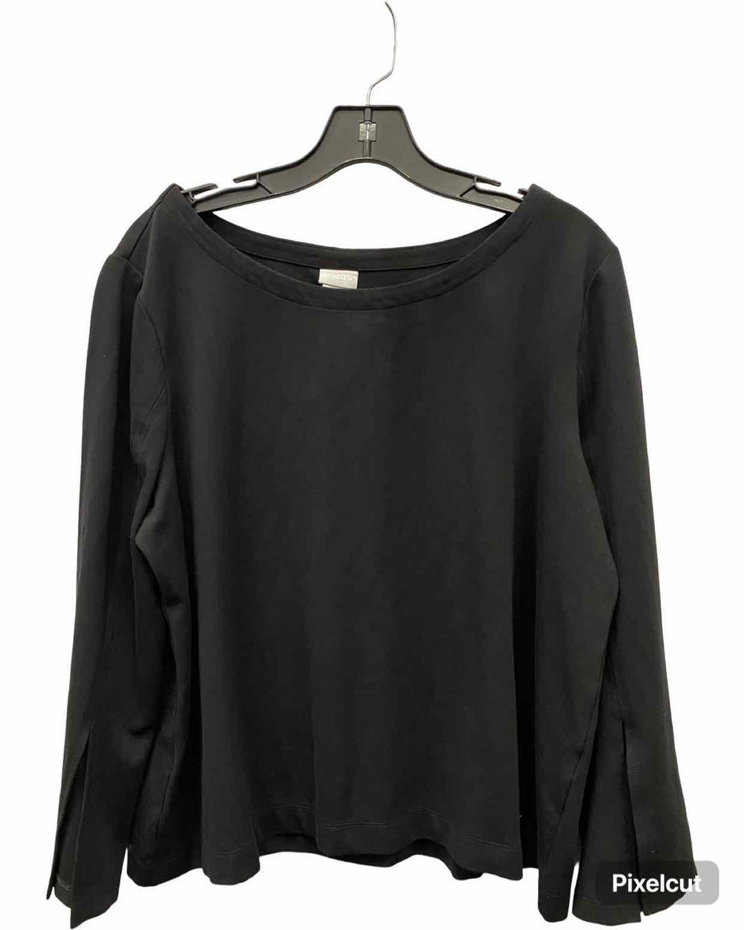 Chico's Size 3(16-18) Black Long Sleeve Shirts