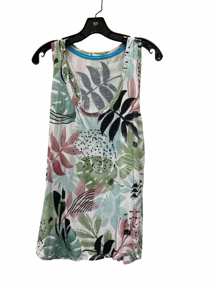 AvidLove Size XL Green Print Tank Top